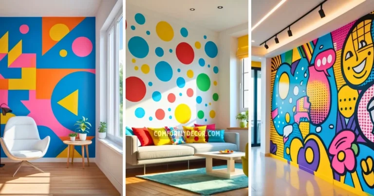 funky wall paint ideas