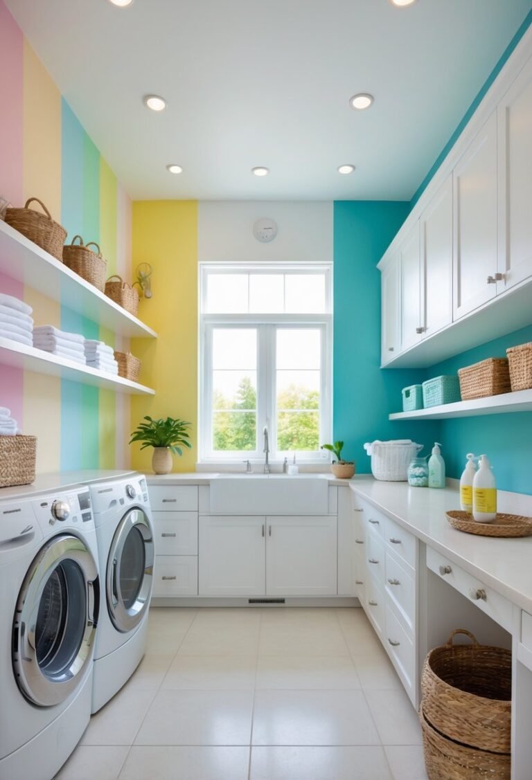 15 Laundry Room Paint Colors For A Fresh Stylish Space - ComfortlyDecor