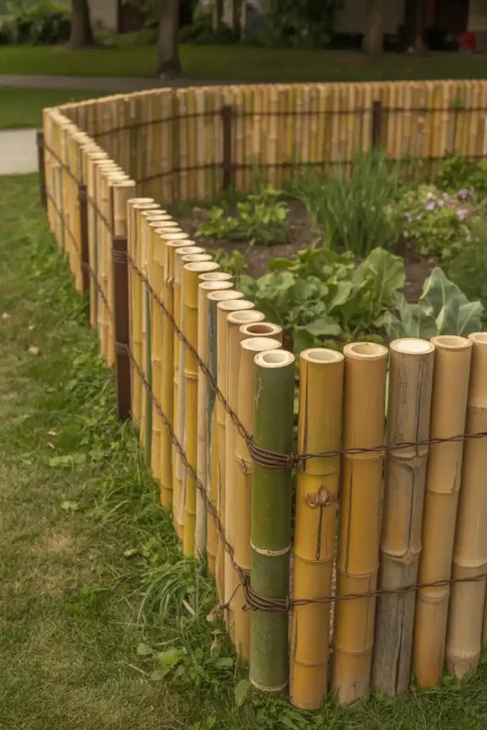 Bamboo Roll Fencing
