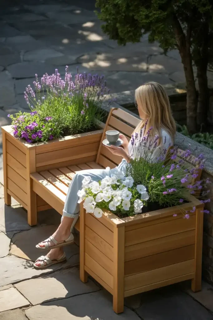 Bench Planter Combos