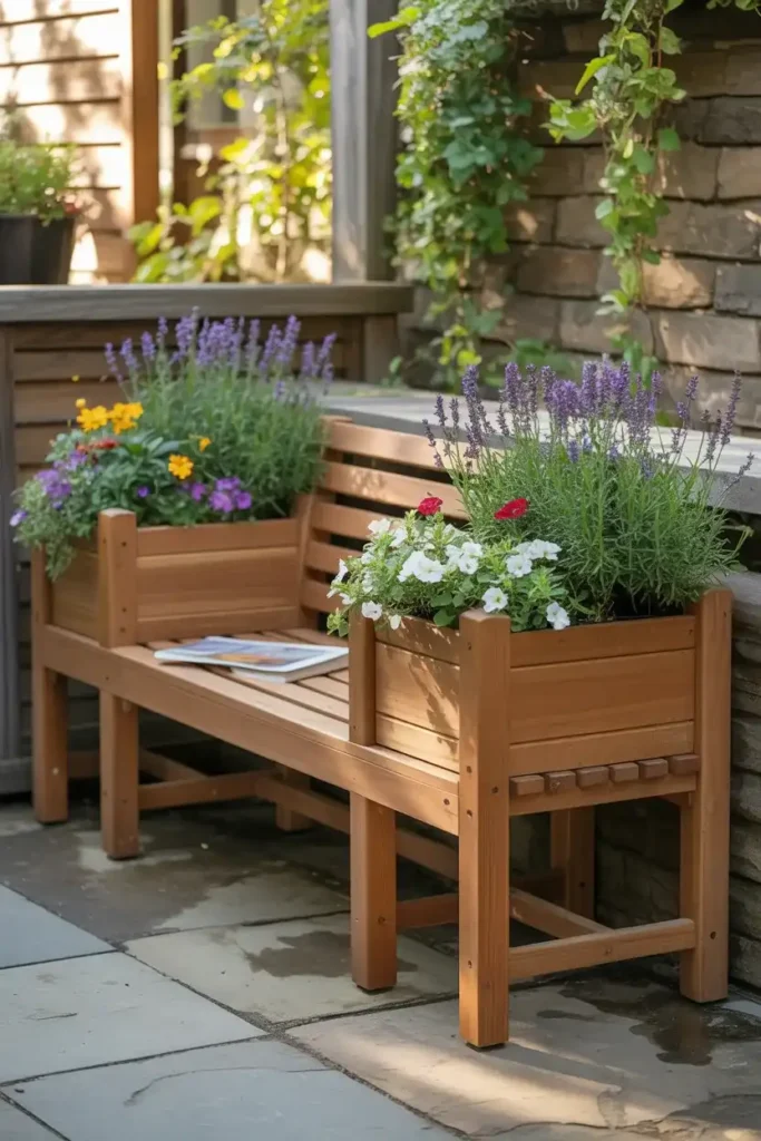 Bench Planter Combos