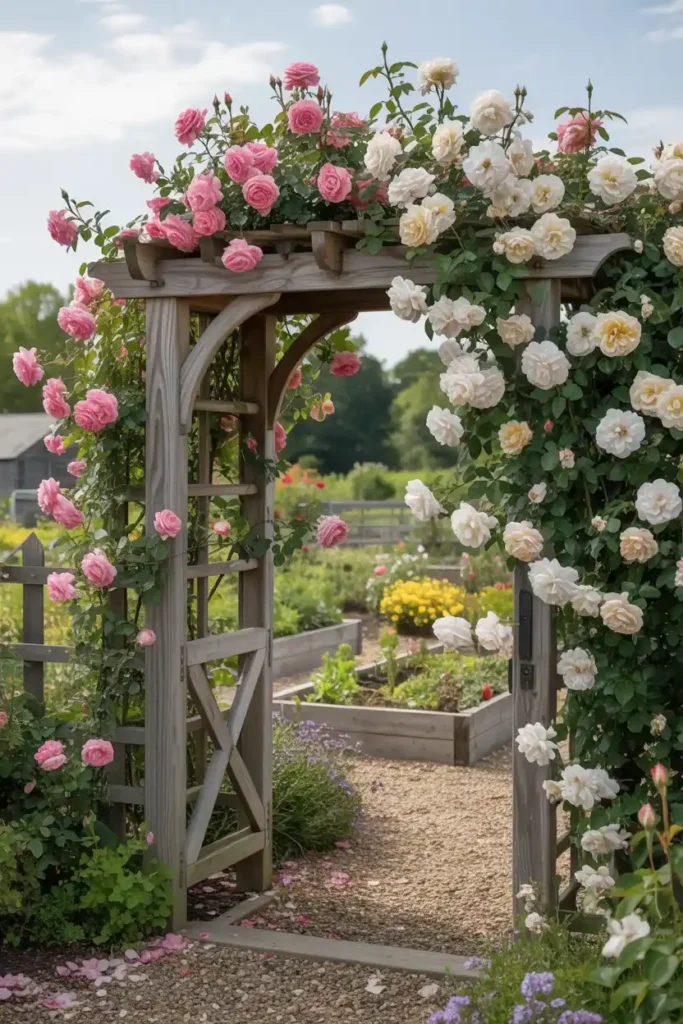 Climbing Roses and Arbors