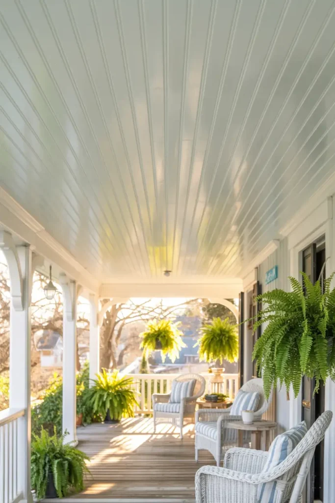 Crisp White Beadboard