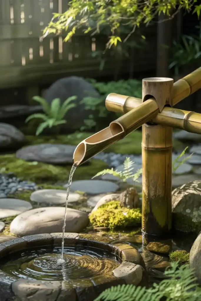 Deer Scarer Bamboo Tube