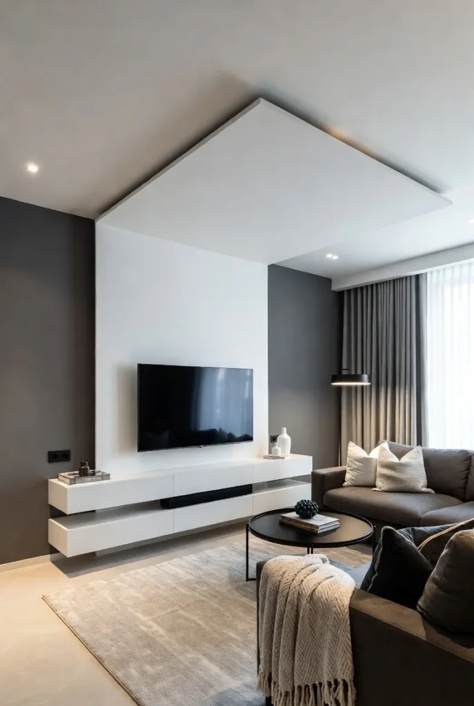 Extended Panel from Wall to Ceiling