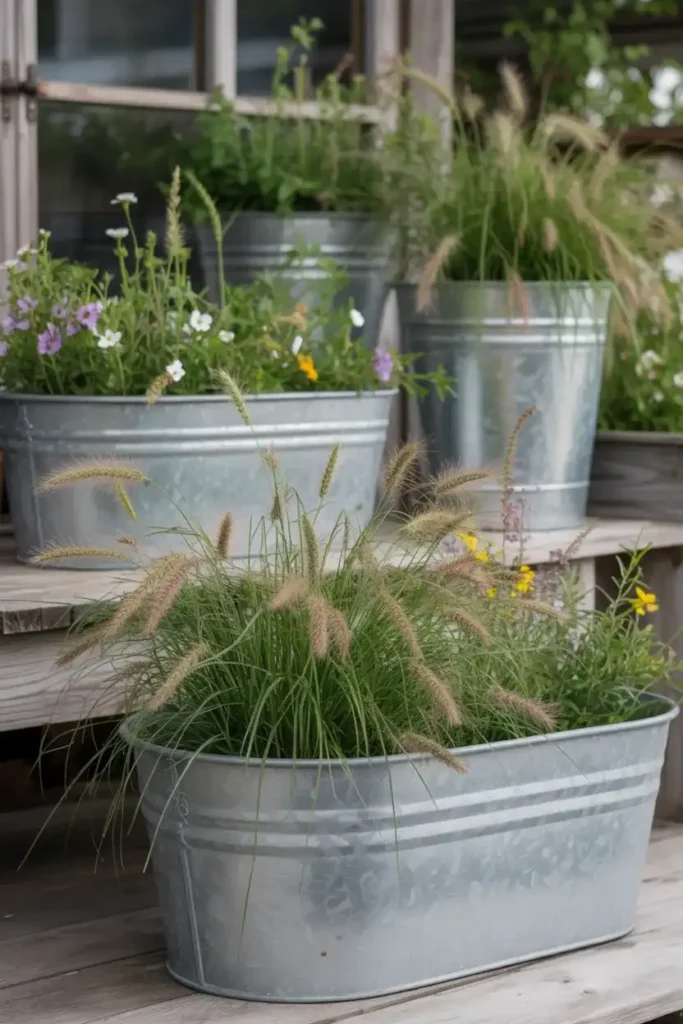 Galvanized Metal Troughs