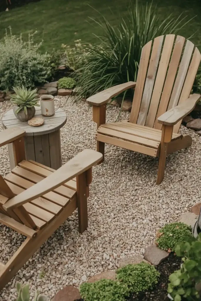 Gravel Patio Retreat