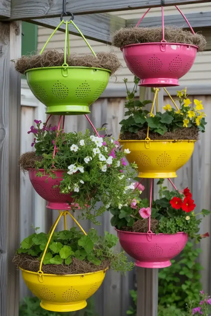 Hanging Colander Baskets