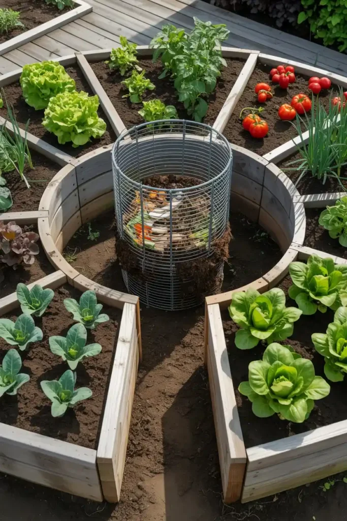 Keyhole Garden Bed