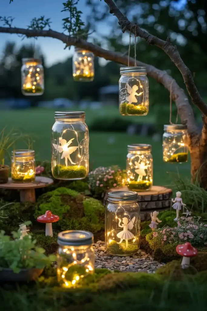 Mason Jar Fairy Lights