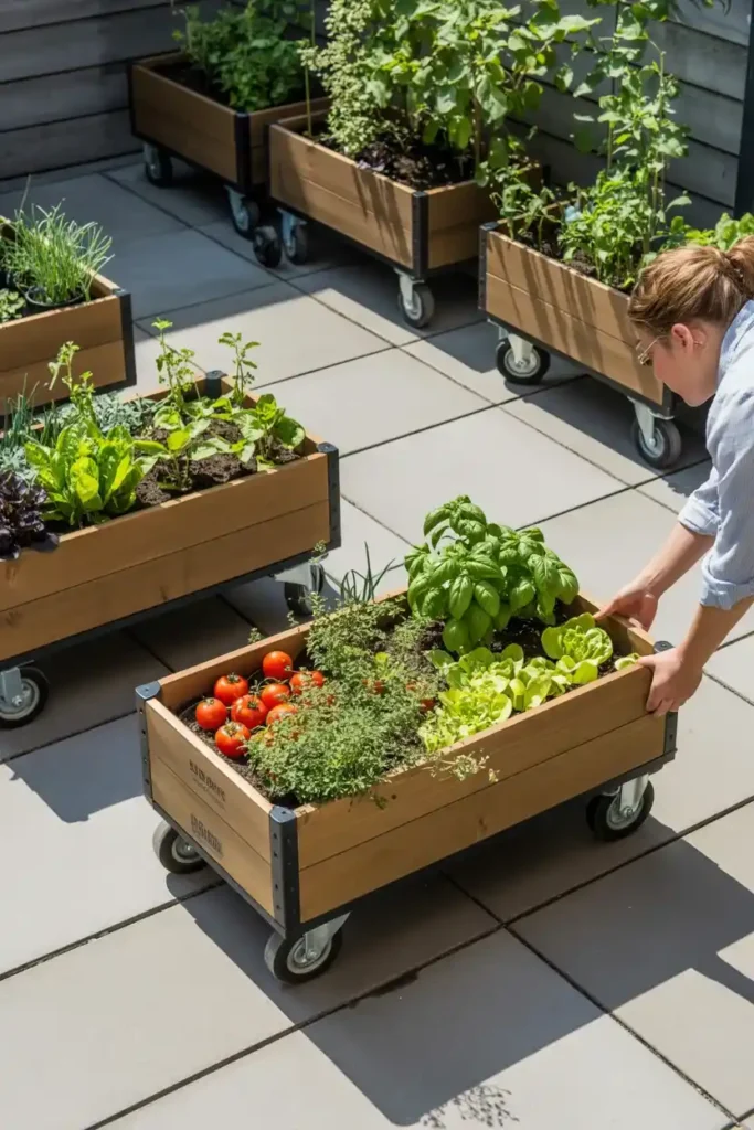 Mobile Garden Beds