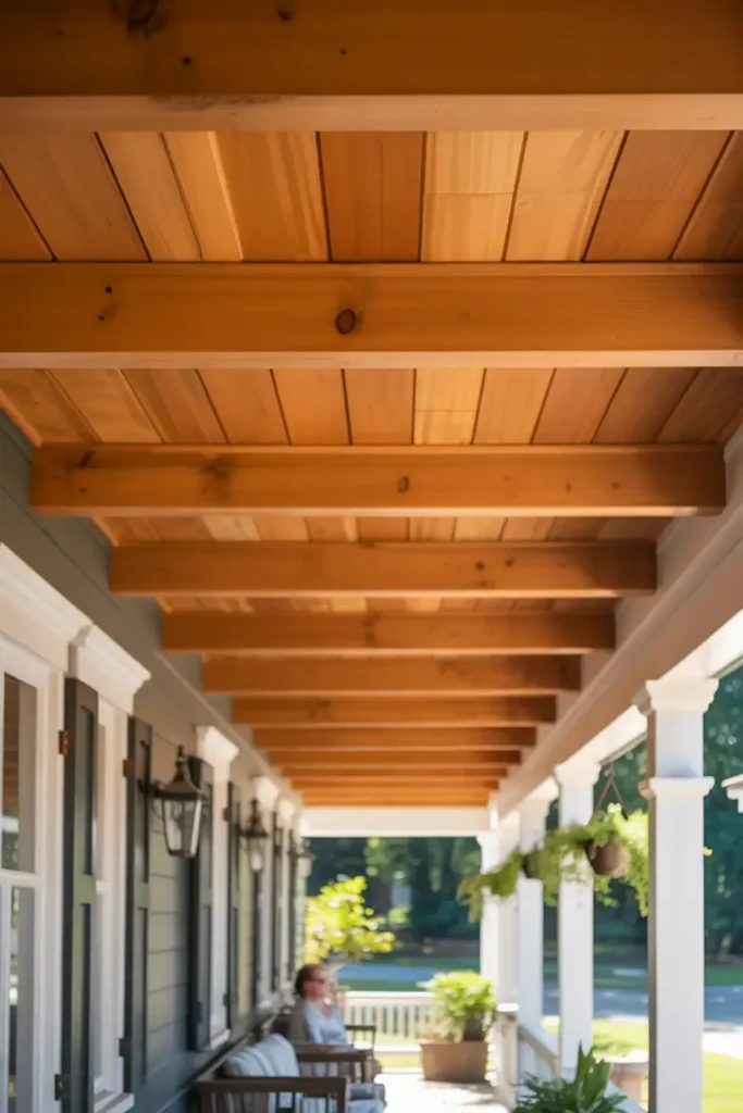 Natural Wood Tongue and Groove