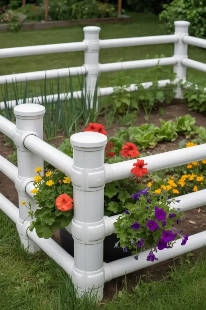 PVC Pipe Fence