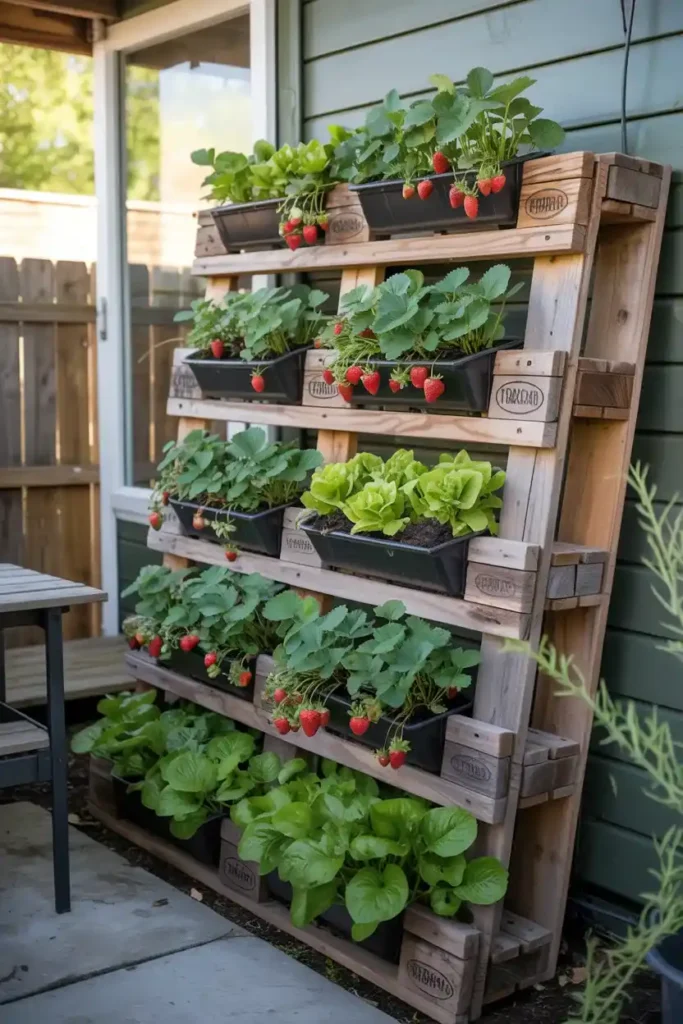 Pallet Garden Walls