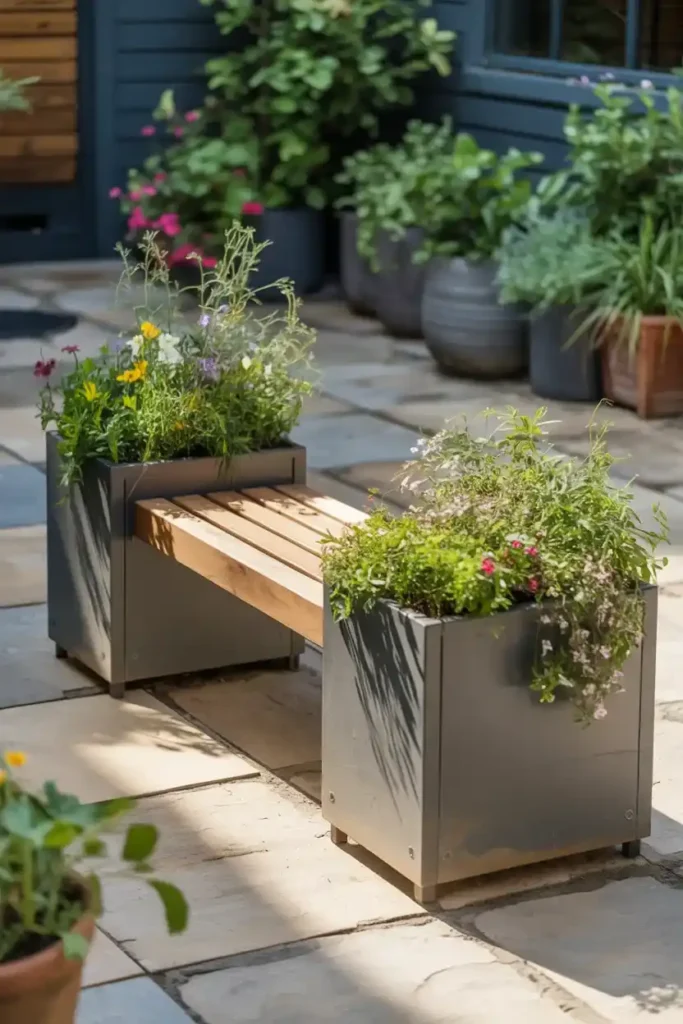 Planter Box Bench 1