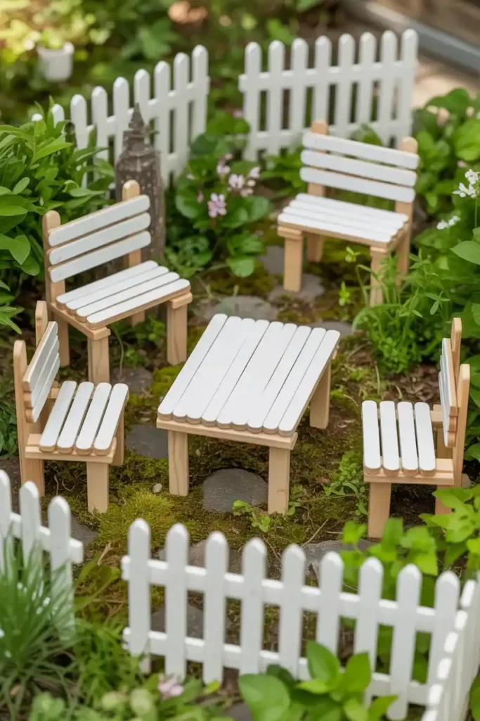 Popsicle Stick Furniture