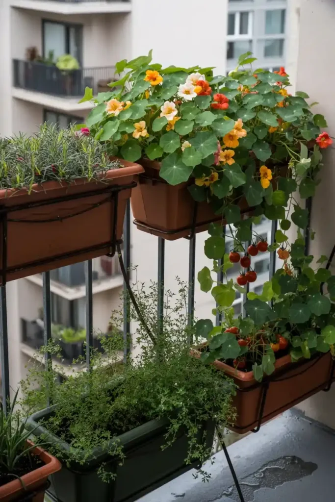 Railing Planters for Balconies