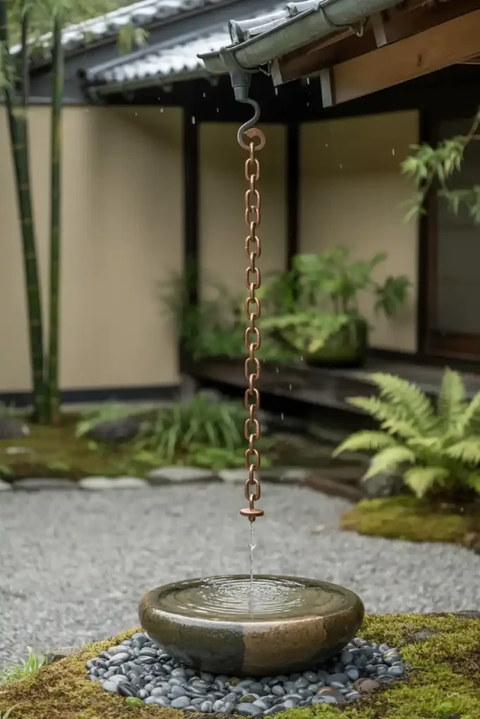 Rain Chain Downspout