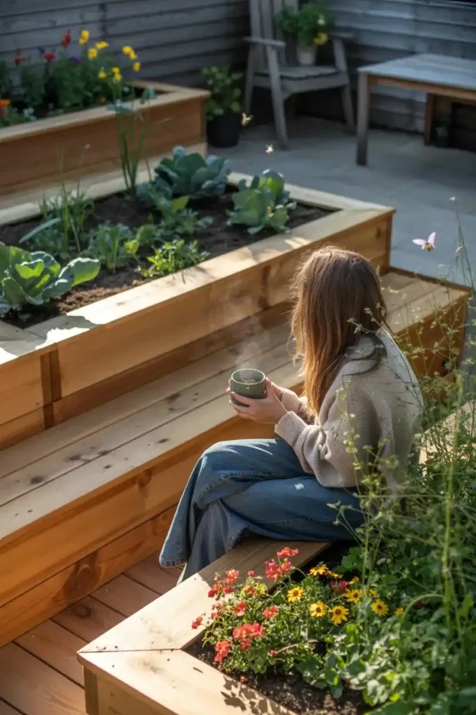 Raised Bed Seating