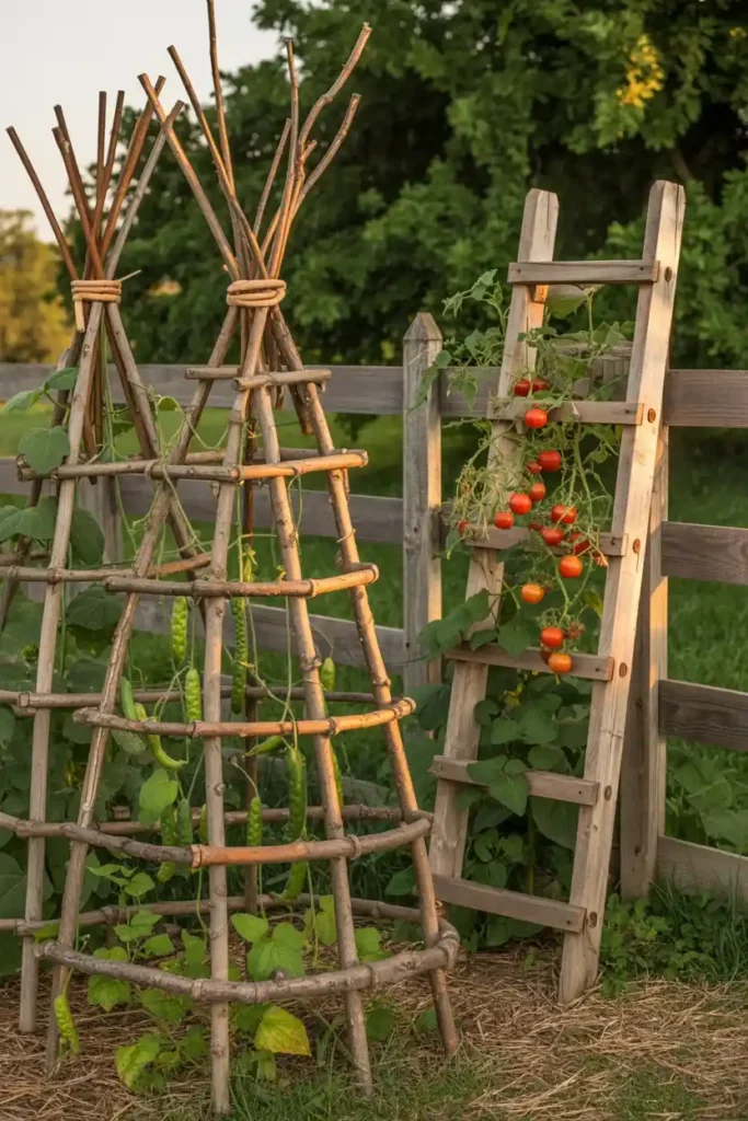 Rustic Trellises