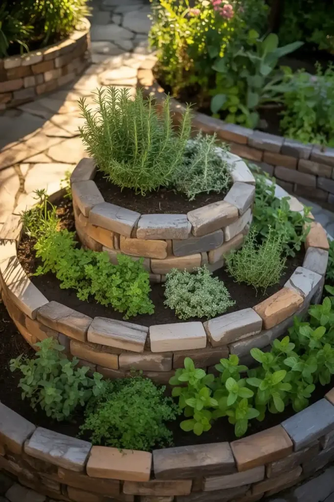 Spiral Herb Garden