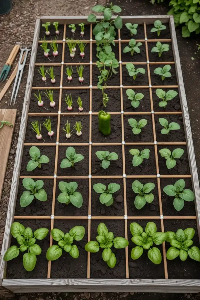 Square Foot Gardening Grid