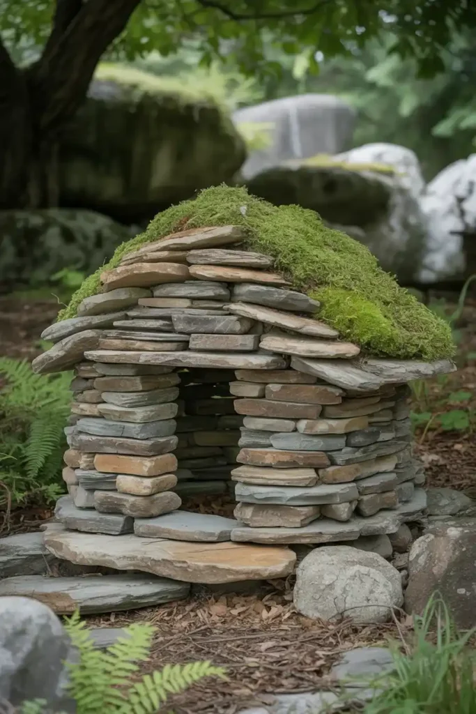Stone Fairy House