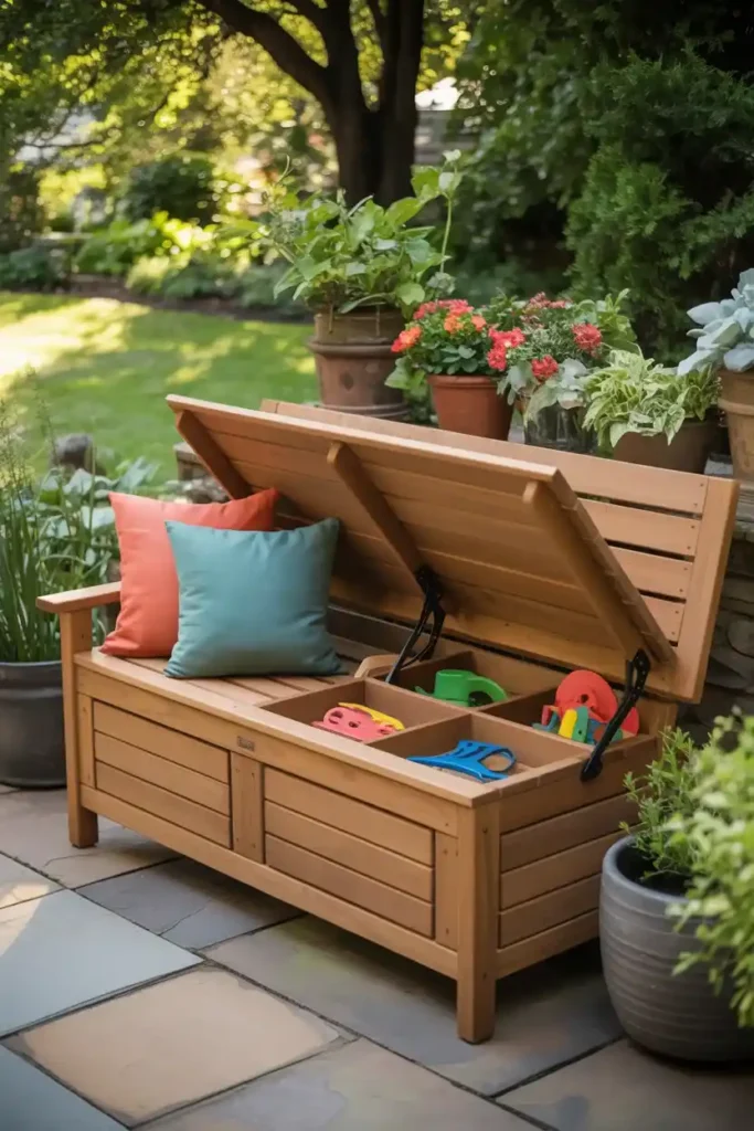 Storage Box Bench