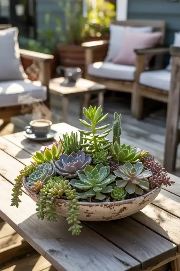 Succulent Centerpiece