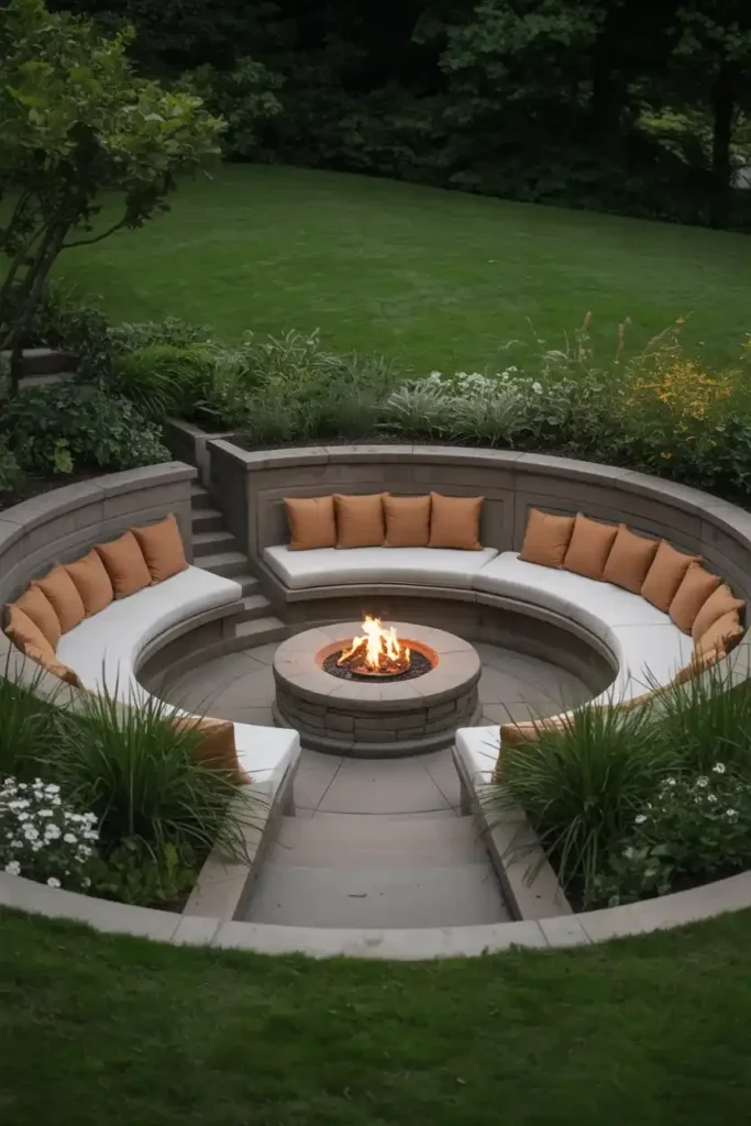 Sunken Seating Sanctuaries