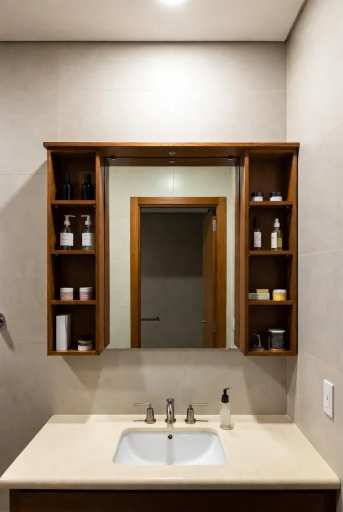 Surface Mount With Open Shelves