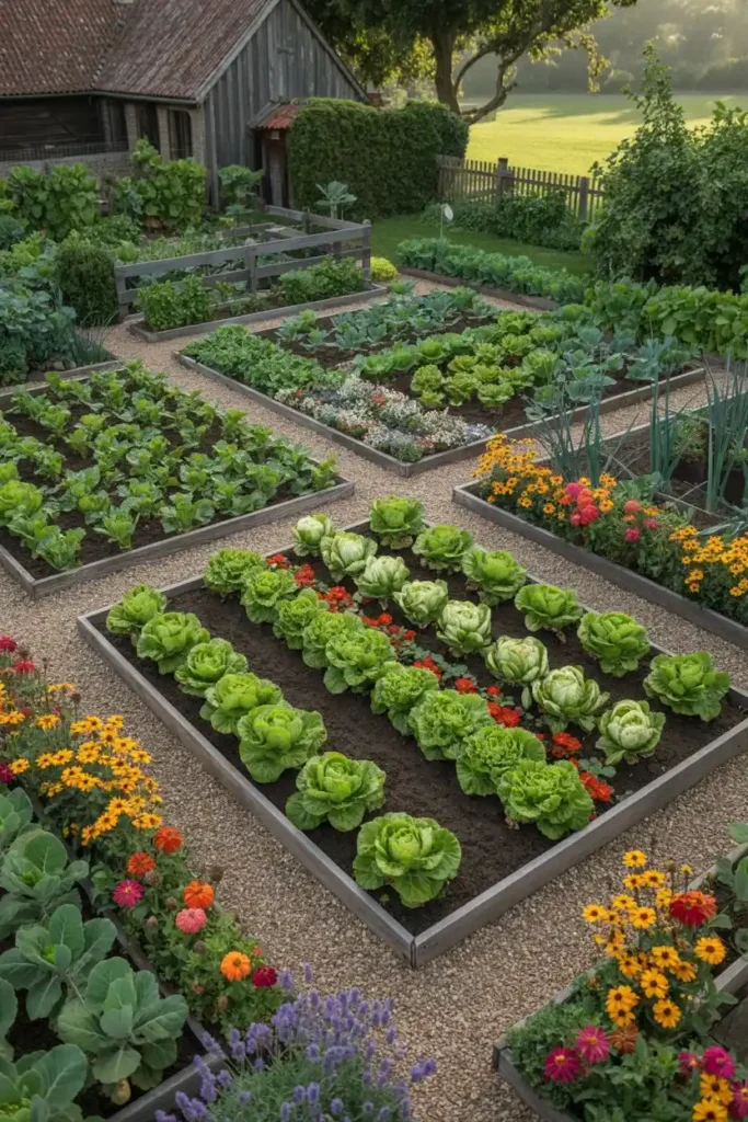 The Classic Potager Layout 1