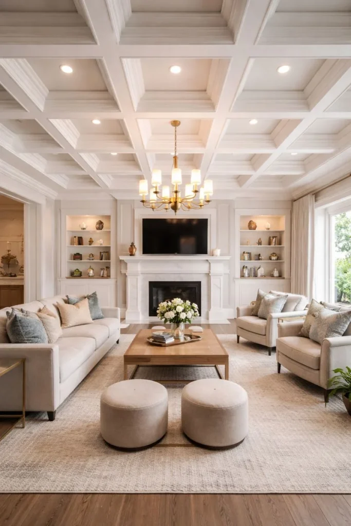 The Coffered Look