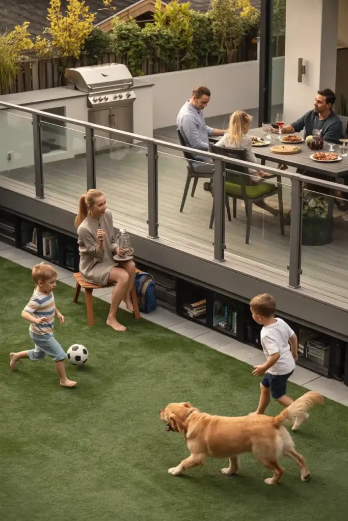 The Entertaining Deck and Play Zone