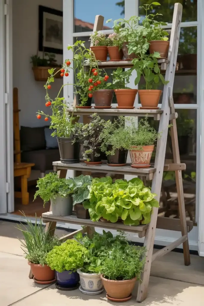 Tiered Ladder Planter