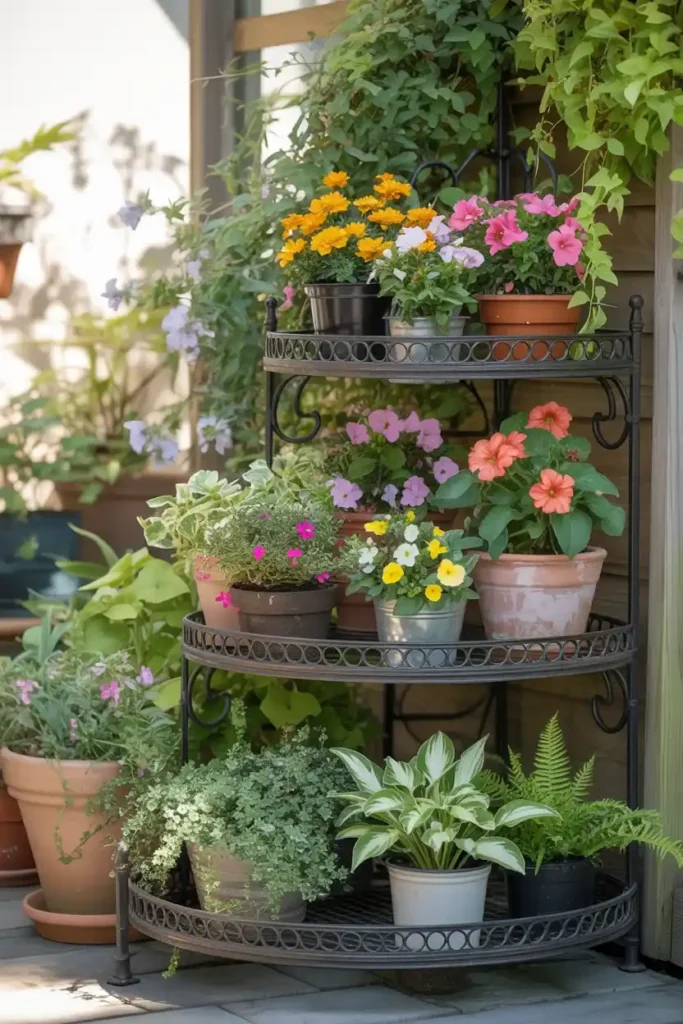 Tiered Plant Stands 1