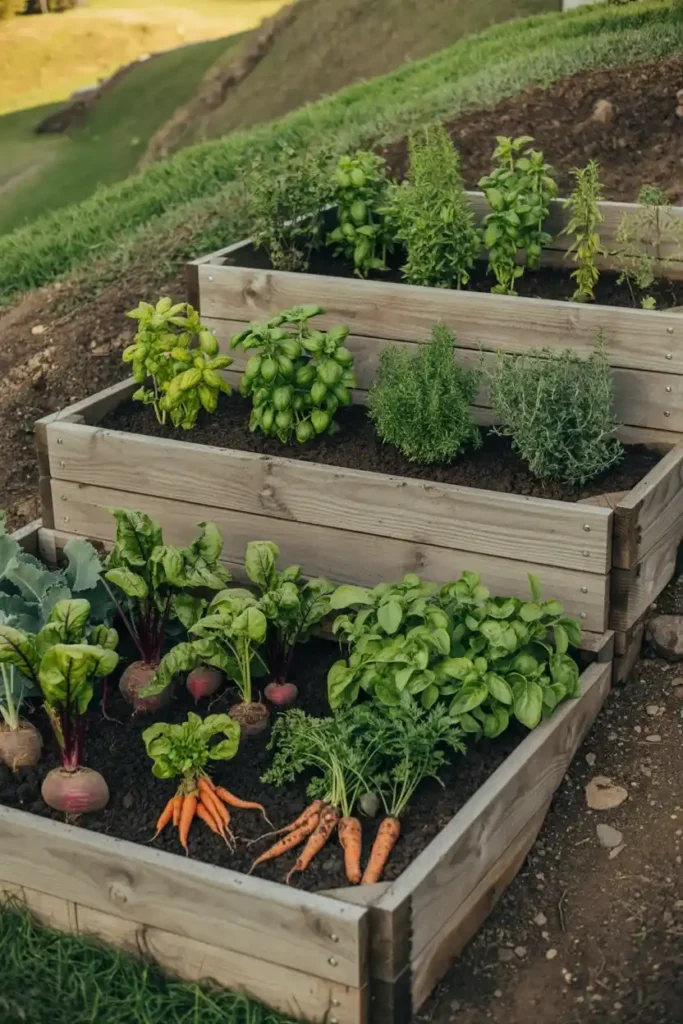 Tiered Vegetable Kingdom