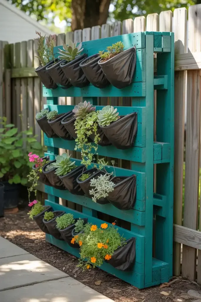 Vertical Pallet Gardens