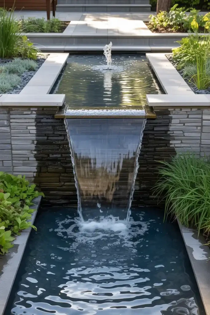 Water Feature Waterfall 1