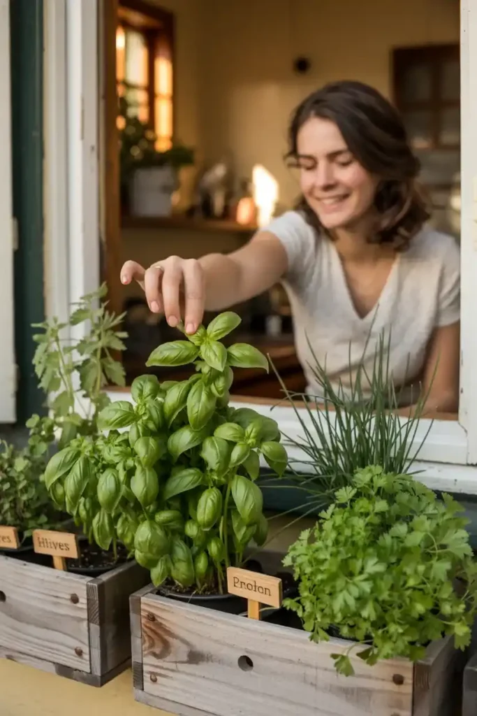 Window Box Herbs