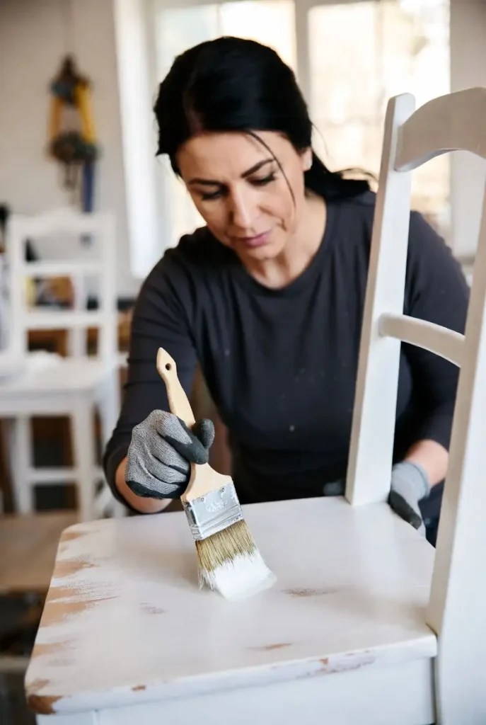 chalk painting furniture