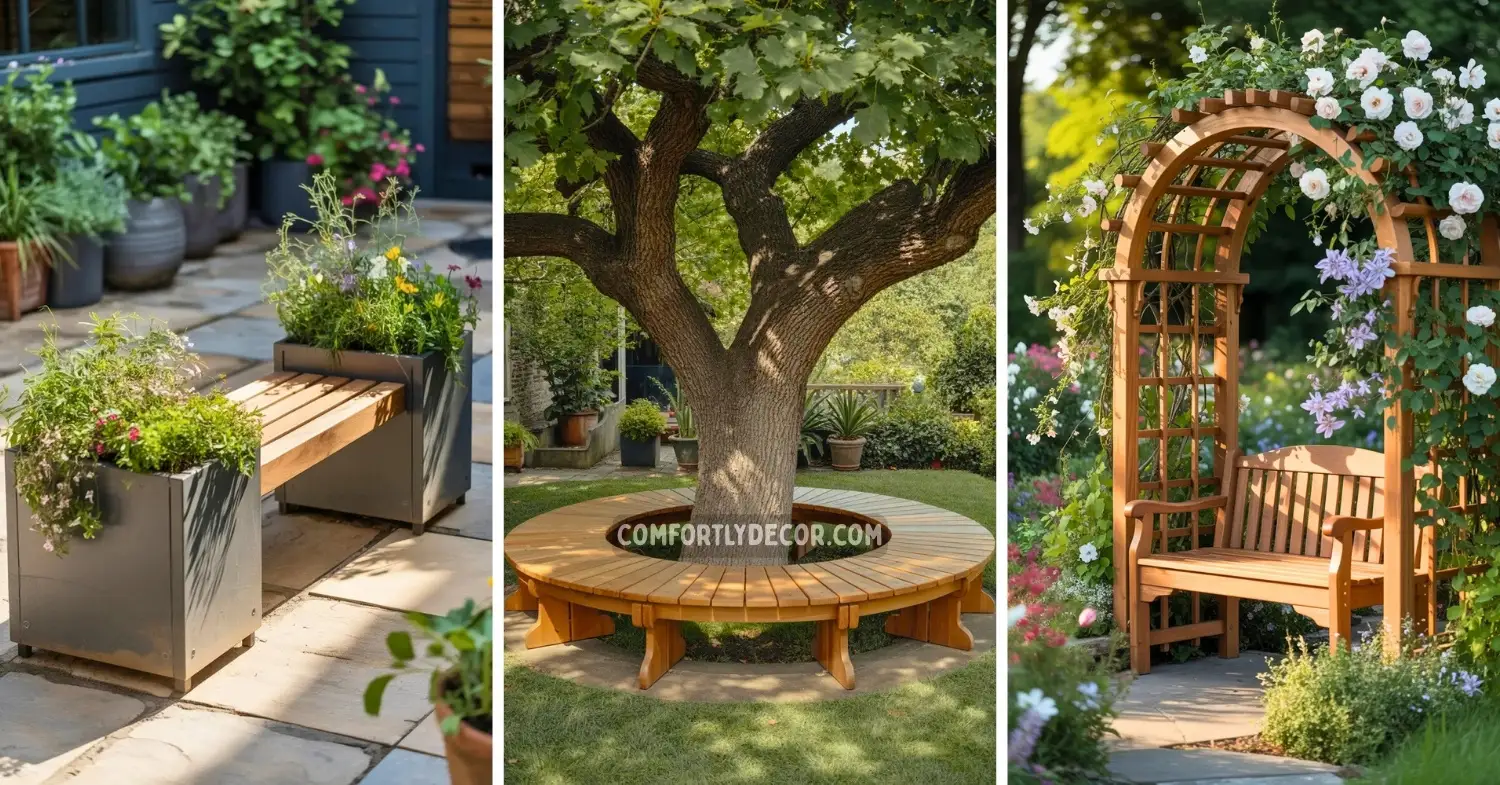 garden bench ideas