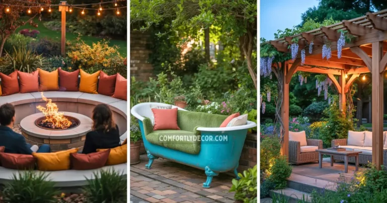 garden sitting area ideas