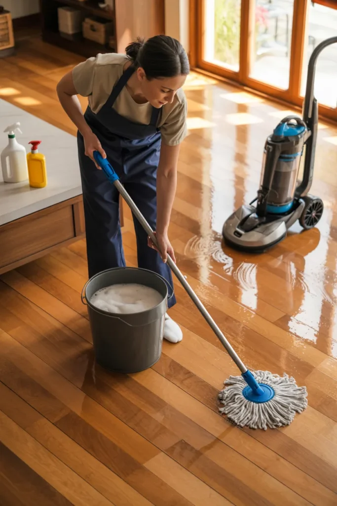 hardwood floor cleaning