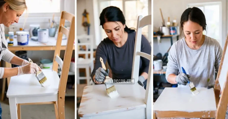 how to chalk paint furniture