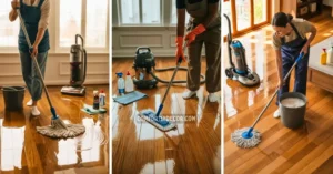 how to clean hardwood floors