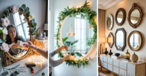 how to decorate a mirror