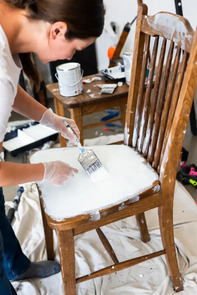 paint furniture without sanding