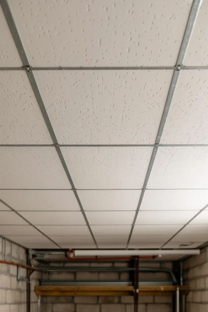 Classic White Fissured Tiles