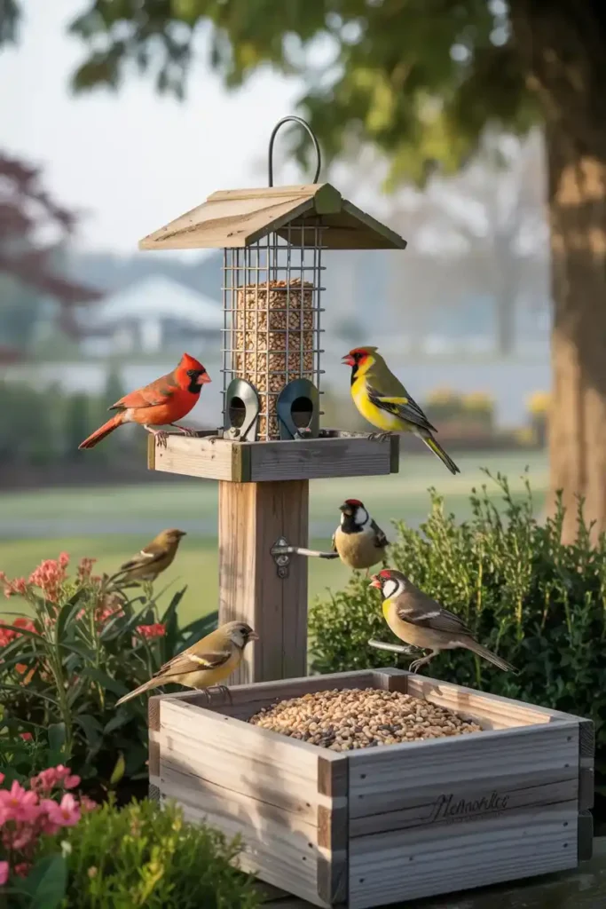 A Bird Feeder Station